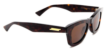 Bottega Veneta® BV1147S - Havana / Brown Sunglasses