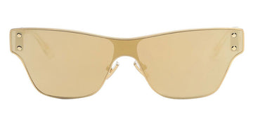 Bottega Veneta® BV1148S - Gold / Gold Mirrored Sunglasses