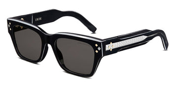 Dior® CD Diamond S2I D CDDMS2IXR 10A0 54 - Black Sunglasses