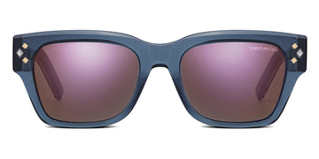 Dior® CD Diamond S2I D CDDMS2IXR 30G7 54 - Transparent Blue Sunglasses