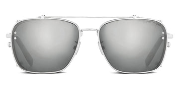 Dior® CD Diamond S4U CDDMS4UXT F2B4 - Silver with Blue Lenses Sunglasses