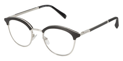 Gold & Wood® CHELSEA 02 G&W CHELSEA 02 04 48 - 04 - Shiny Palladium/Grey Bolivar Eyeglasses