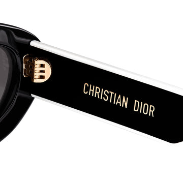 Dior® DiorPacific B1U CD DIORPCFC B1U 10A0 53 - Shiny Black White Black 10A0 Sunglasses