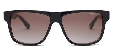 OLIVER GOLDSMITH® - FARRINGDON  BLACK ON LIGHT RUM SUNGLASSES