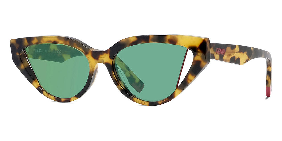 FENDI: acetate sunglasses - Pink  Fendi sunglasses FE40009I online at