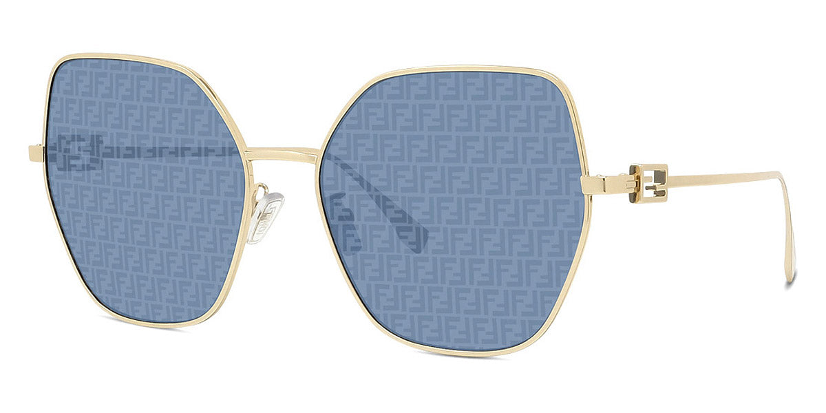 Fendi® FE40033U Geometric Sunglasses - EuroOptica