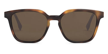 Fendi® FE40057U FEN FE40057U 53E 53 - Shiny Havana / Brown Sunglasses