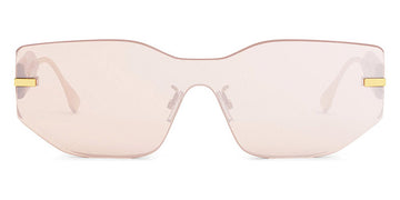 Fendi® FE40066U FEN FE40066U 30U 00 - Shiny Transparent Rose / Rose Sunglasses