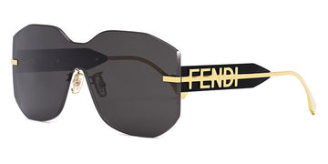 Fendi® FE40067U FEN FE40067U 30A 00 - Shiny Transparent Light Grey / Smoke Sunglasses