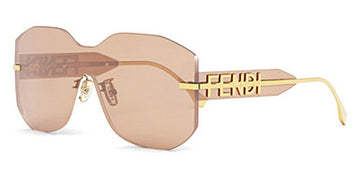 Fendi® FE40067U FEN FE40067U 30S 00 - Shiny Transparent Rose / Rose Sunglasses