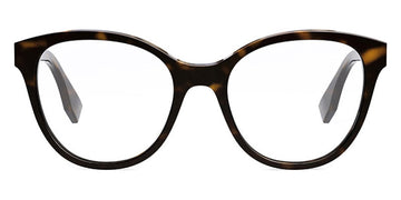 Fendi® FE50024I FEN FE50024I 053 52 - Shiny Dark Havana Eyeglasses