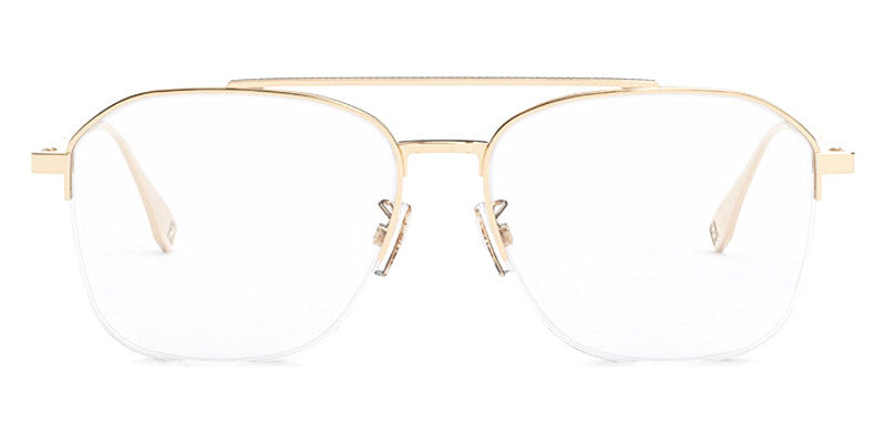 Fendi® FE50033U FEN FE50033U 010 54 - Shiny Gold Eyeglasses
