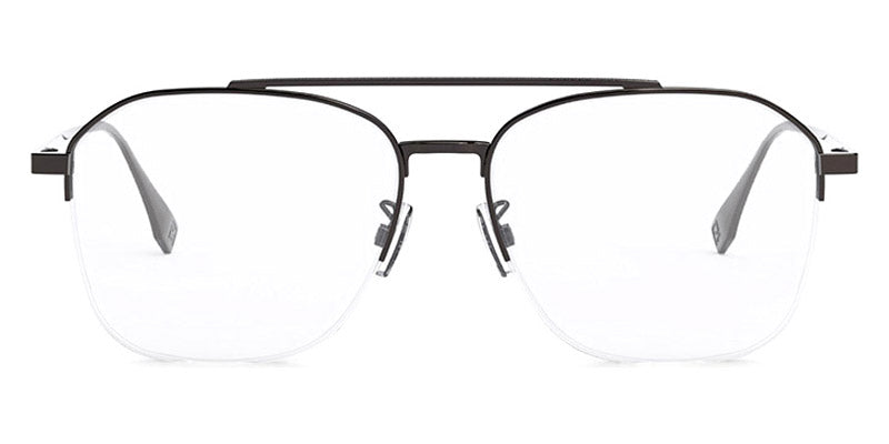 Fendi® FE50033U FEN FE50033U 012 54 - Shiny Dark Ruthenium Eyeglasses