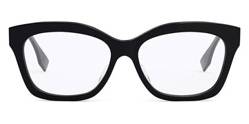 Fendi® FE50039I FEN FE50039I 001 52 - Shiny Solid Black Eyeglasses