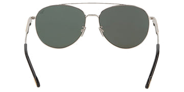 Fred® FG40018U FRD FG40018U 16N 60 - Shiny Silver/Green Sunglasses