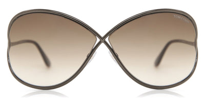 Tom Ford® FT0130 Miranda FT0130 Miranda 36F 68 - 36F - Shiny Bronze / Gradient Bronze Lenses Sunglasses