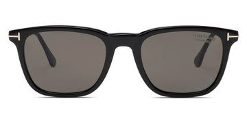 Tom Ford® FT0625 Arnaud-02 FT0625 Arnaud-02 01D 53 - 01D - Shiny Black, Shiny Black Metal Temples / Smoke Polarized Lenses Sunglasses