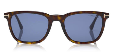 Tom Ford® FT0625 Arnaud-02 FT0625 Arnaud-02 52V 53 - 52V - Shiny Dark Havana, Shiny Rose Gold Temples / Blue Lenses Sunglasses