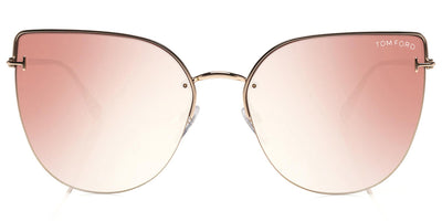 Tom Ford® FT0652 Ingrid-02 FT0652 Ingrid-02 33Z 60 - Shiny Gold 33Z Sunglasses