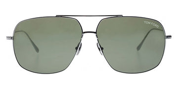 Tom Ford® FT0746 John-02 FT0746 John-02 16N 62 - Shiny Palladium Titanium Sunglasses