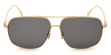 Tom Ford® FT0746 John-02 FT0746 John-02 30A 62 - Shiny Tf Yellow Gold Titanium Sunglasses