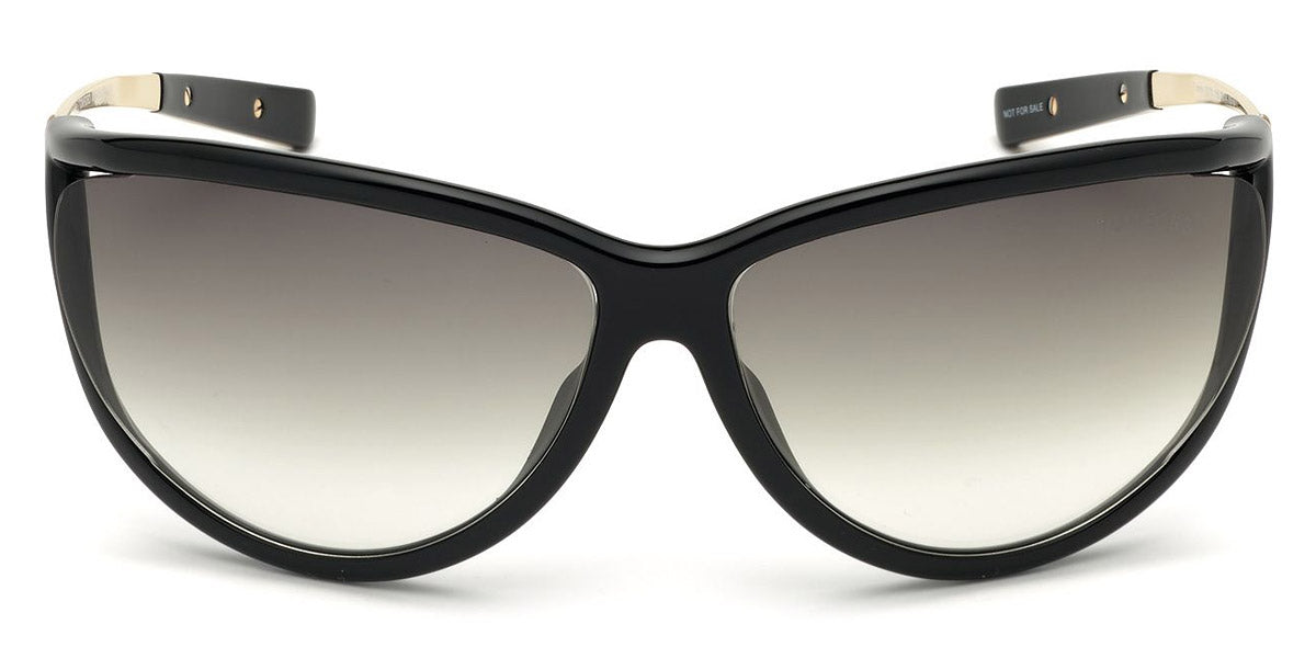 Tom Ford® FT0770 Tammy FT0770 Tammy 52F 70 - Shiny Classic Dark Havana With Rose Gold Sunglasses