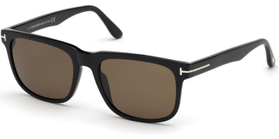 Tom Ford® FT0775-D Stephenson FT0775-D Stephenson 01H 58 - Shiny Black Sunglasses