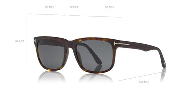 Tom Ford® FT0775-D Stephenson FT0775-D Stephenson 52A 58 - Shiny Classic Dark Havana Sunglasses