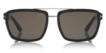 Tom Ford® FT0780 Anders FT0780 Anders 01D 58 - 01D - Shiny Black  / Smoke Polarized Lenses Sunglasses