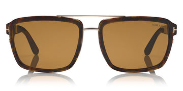 Tom Ford® FT0780 Anders FT0780 Anders 56E 58 - Shiny Vintage Havana Sunglasses