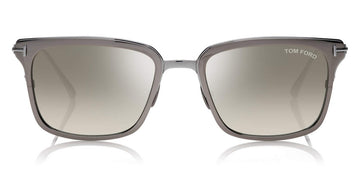 Tom Ford® FT0831 Hayden FT0831 Hayden 12Q 54 - Dark Ruthenium With Palladium Sunglasses