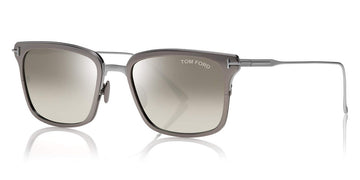 Tom Ford® FT0831 Hayden FT0831 Hayden 12Q 54 - Dark Ruthenium With Palladium Sunglasses