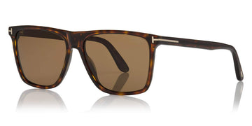 Tom Ford® FT0832 Fletcher FT0832 Fletcher 52H 57 - 52H - Classic Dark Havana / Polarized Brown Lenses Sunglasses