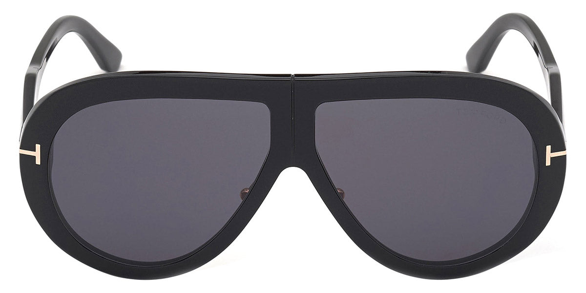 Tom Ford® FT0836 Troy FT0836 Troy 01A 61 - Shiny Black Sunglasses