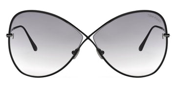 Tom Ford® FT0842 Nickie FT0842 Nickie 01B 66 - Shiny Black Sunglasses