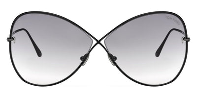 Tom Ford® FT0842 Nickie FT0842 Nickie 01B 66 - Shiny Black Sunglasses