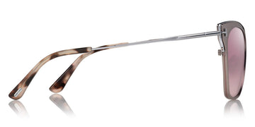 Tom Ford® FT0843 Faryn FT0843 Faryn 12U 56 - Shiny Dark Ruthenium With Palladium Sunglasses