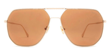 Tom Ford® FT0852 Gilles-02 FT0852 Gilles-02 28E 59 - Shiny Rose Gold Sunglasses