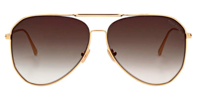 Tom Ford® FT0853 Charles-02 FT0853 Charles-02 30B 60 - Shiny Tf Yellow Gold Sunglasses