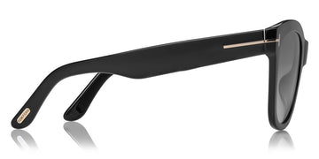 Tom Ford® FT0870 Wallace FT0870 Wallace 01B 54 - Shiny Black Sunglasses