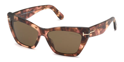 Tom Ford® FT0871 Wyatt - Shiny Antique Pink Havana