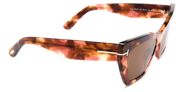 Tom Ford® FT0871 Wyatt - Shiny Antique Pink Havana