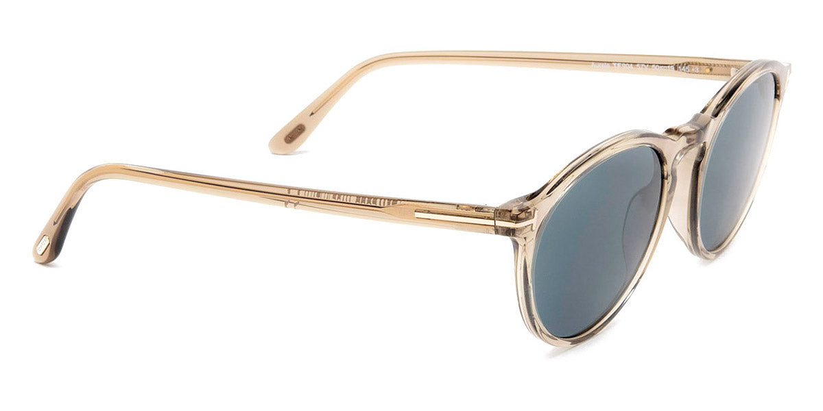 Tom Ford® FT0904 Aurele FT0904 Aurele 57V 52 - Shiny Transparent Beige Sunglasses