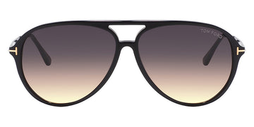 Tom Ford® FT0909 Samson FT0909 Samson 52H 62 - 52H - Shiny Classic Dark Havana W. Shiny Rose Gold / Polarized Roviex Lenses Sunglasses