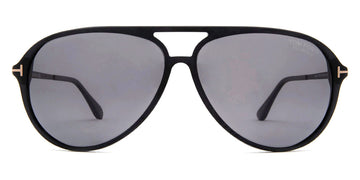 Tom Ford® FT0909 Samson FT0909 Samson 01B 62 - 01B - Shiny Black / Gradient Grey-To-Yellow Lenses Sunglasses