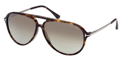 Tom Ford® FT0909 Samson FT0909 Samson 02D 62 - 02D - Matte Black / Polarized Smoke Lenses Sunglasses