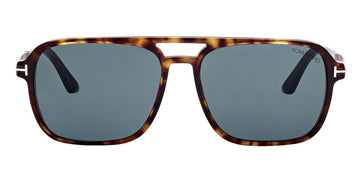 Tom Ford® FT0910 Crosby FT0910 Crosby 52V 59 - Classic Dark Havana With Dark Ruthenium Sunglasses