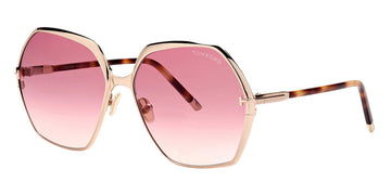 Tom Ford® FT0912 Fonda-02 FT0912 Fonda-02 28T 60 - Rose Gold Sunglasses