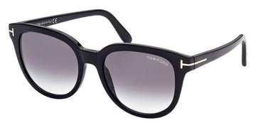 Tom Ford® FT0914 Olivia-02 FT0914 Olivia-02 01B 54 - Shiny Black Sunglasses