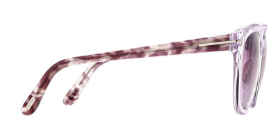 Tom Ford® FT0914 Olivia-02 FT0914 Olivia-02 78Z 54 - Transparent Lilac With Lilac Vintage Havana Sunglasses